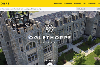 Oglethorpe University Usability Report