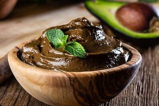 Avocado And Cacao Mousse