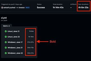 Enhance Job Duration Tracking in CircleCI and GitHub Actions