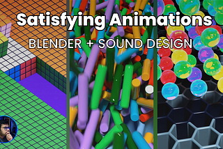 This image has a montage of the animations that I create.