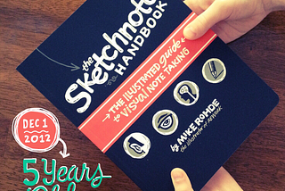 The Sketchnote Handbook is 5 Years Old!