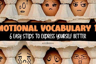 Emotional Vocabulary 101: 6 Easy Steps to Express Yourself Better
