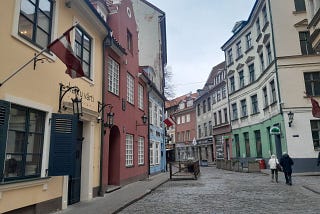 Jauniela str in Old Riga, where the famous Soviet Holmes was filmed. As London, looks confusing for brits, but the film was highly appreciated by Her Majesty. I’ll tell you about my English friend watched it sometime soon