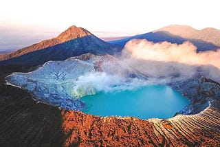 Mountain Ijen beautiful adventure