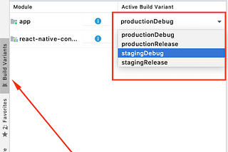 Part 1 - Android configuration for environment variables