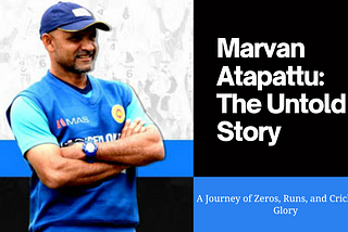 Duck Tales: Marvan Atapattu’s Remarkable Cricket Comeback