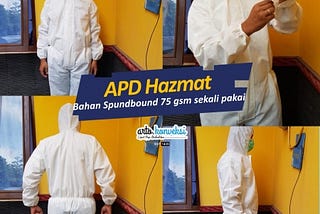 Jual Baju APD Hazmat Obral