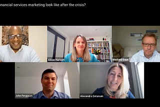 What will financial services marketing look like after the crisis?