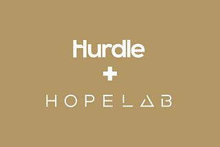 Hurdle Partners with Hopelab