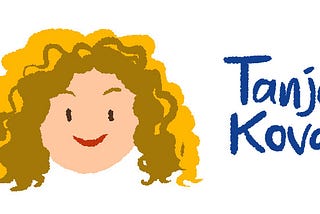 A cartoon image of Tanja Kovac