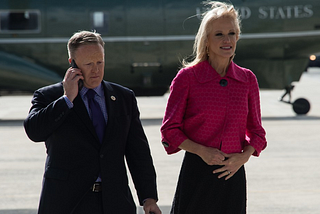 Donald Trump, Sean Spicer, Kelly Ann Conway and a Tale of Eroding Trust