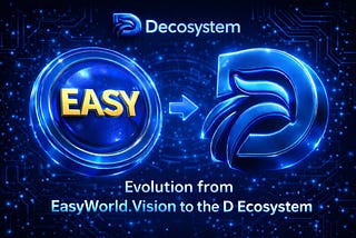 Official Announcement: Evolution from EasyWorld.Vision to the D‑Ecosystem.