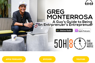 Hub101 Founder Greg Monterrosa interview on the 5 O’Clock Hustle Podcast