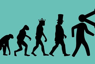 monkey, sapien, sapien crown, tophat man, sharebutton man