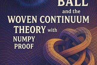 4D Hairy Ball and the Woven Continuum Theory with Numpy Proof