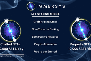 NFT Staking Coming to Immersys