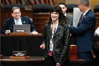 Rep. Marie Gluesenkamp Perez (D, Washington)— and Langlitz Leathers?