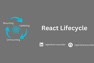 React Lifecycle Methods and how they can be achieved in functional components using React Hooks: