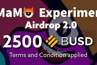 MaMo Airdrop 2.0 is Launched!
