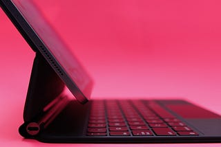 Photo of iPad Pro with Magic Keyboard