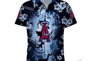 Personalized Los Angeles Angels MLB Cheap Hawaiian Shirt For Mens Womens