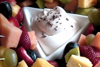 Appetizers and Snacks — Fruit Dip — Coffee Flavored Fruit Dip
