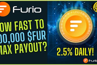 FURIO : How fast to 100,000 $FUR?