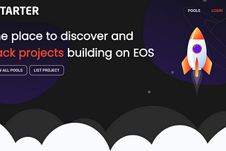 T-Starter, a project launchpad for EOS