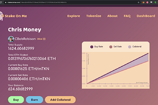 How StakeOnMe uses 3Box to personalize meTokens