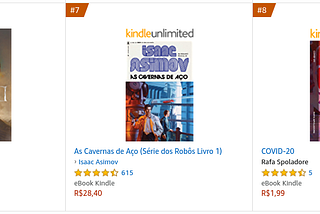 Meu livro entre os mais vendidos