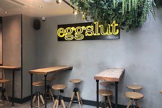 Eggslut: Egg Based Fast Food in the Heart of London
