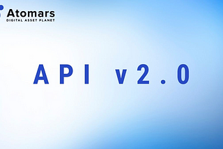 Atomars API v2.0 release