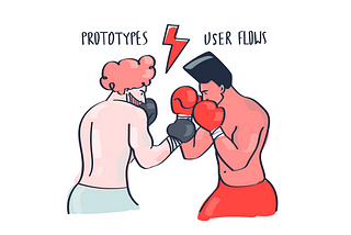 Prototype vs user flow: Which is the best presentation format for UX design?