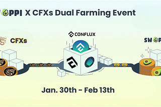 Swappi & CFXs to Launch Dual Farming Event