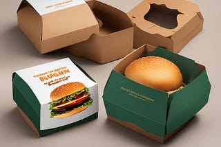 Custom Burger Boxes Near Me in California, United States