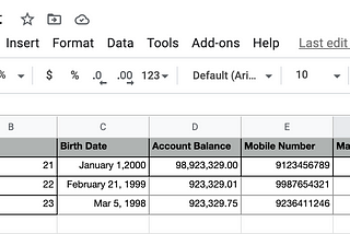 How to Read Data From Google Sheets