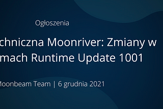 Minęło ponad trzy miesiące od uruchomienia Moonriver na Kusamie, szybko stając się najbardziej…