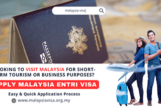 Malaysia eNTRI Visa
