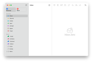 Reducing email overwhelm with 2 Gmail labels and Inbox Zero