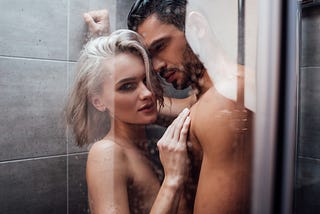 Taunting My Neighbor Gets Me Fucked in the Shower