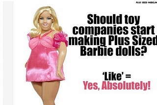 plus-size Barbie