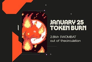 Token burn — January 2025
