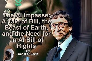 The AI Impasse: A Tale of Bill, the Beast of Earth, and the Need for an AI Bill of Rights