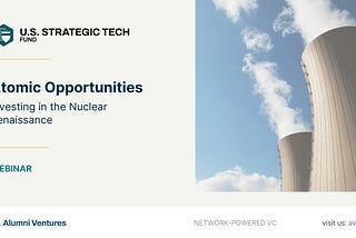 Webinar: Atomic Opportunities