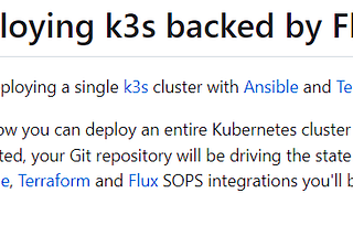 Tips For Deploying OneDr0p’s Kubernetes Template To Your HomeLab