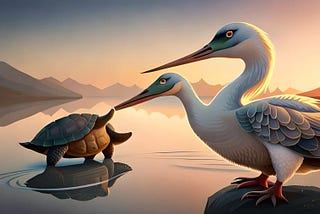 The Tortoise And The Geese-A Panchatantra story | Bedtime stories