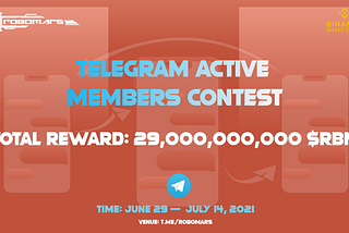 RoboMars Telegram Active Members Contest