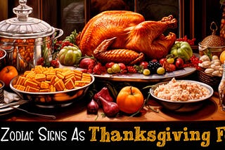 Zodiac Signs As Thanksgiving Food​: What Does The Universe Have On Your Plate?