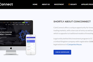 INVEST COINCONNECT THE WORLD OF TRADES