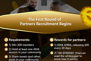 Global partners recruitment has been launched now